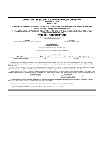 Thumbnail Vericel
 10-Q Quarterly Report FY2023 