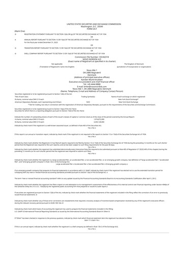 Thumbnail Novo Nordisk 20-F Annual Report 2023