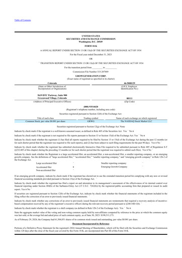 Thumbnail GrowGeneration
 10-K Annual Report 2023