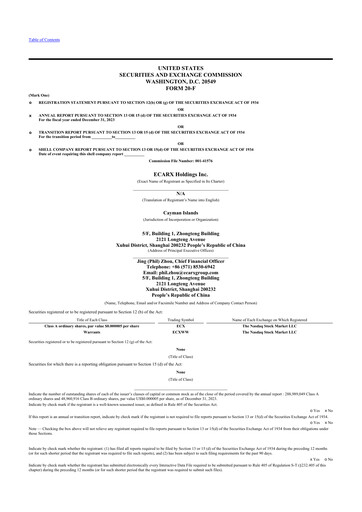 Thumbnail ECARX Holdings 20-F Annual Report 2023