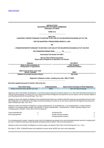 Vorschaubild Spruce Power 10-Q Quartalsbericht 2024 