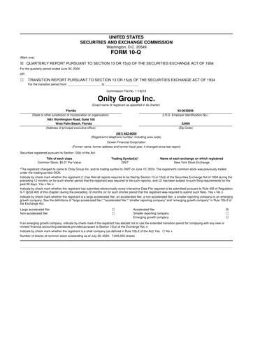 Thumbnail Onity Group 10-Q Quarterly Report FY2024 