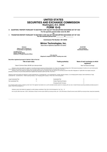 Thumbnail Mirion Technologies 10-Q Quarterly Report FY2024 