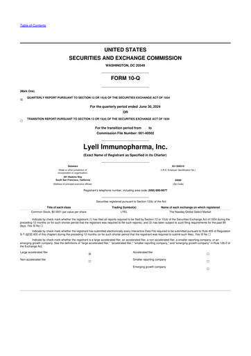 Thumbnail Lyell Immunopharma 10-Q Quarterly Report FY2024 