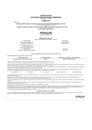 Thumbnail Penguin Solutions 10-K Annual Report 2024