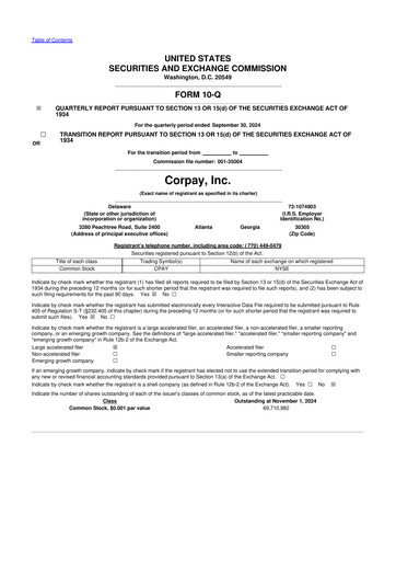 Thumbnail Corpay 10-Q Quarterly Report FY2024 