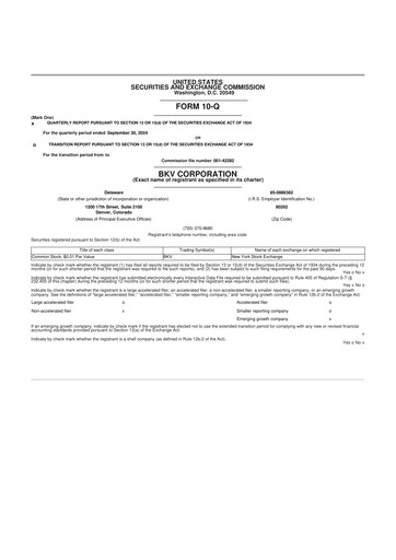 Thumbnail BKV Corporation 10-Q Quarterly Report FY2024 