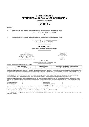 Thumbnail Ibotta 10-Q Quarterly Report FY2024 