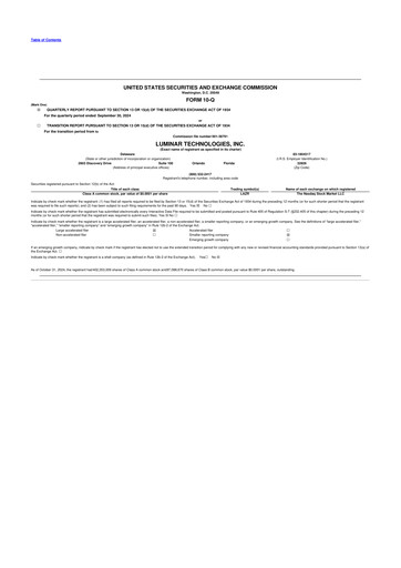 Thumbnail Luminar Technologies 10-Q Quarterly Report FY2024 