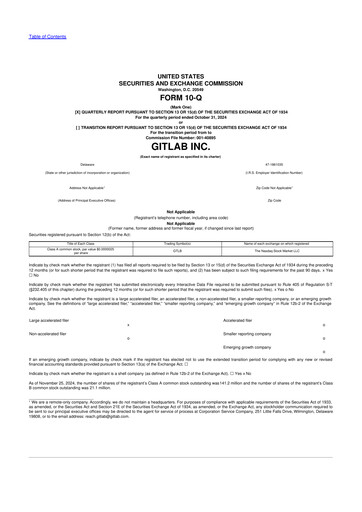 Thumbnail GitLab 10-Q Quarterly Report FY2025 