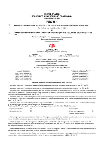 Thumbnail Equinix 10-K Annual Report 2024