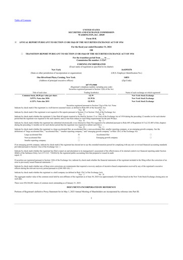 Thumbnail Corning 10-K Annual Report 2024