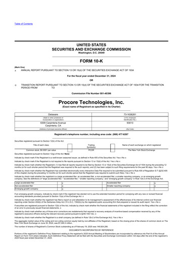 Thumbnail Procore 10-K Annual Report 2024