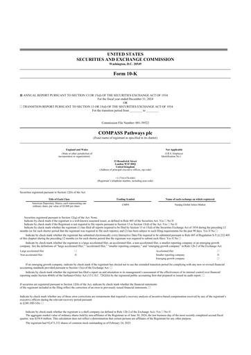 Thumbnail COMPASS Pathways 10-K Annual Report 2024