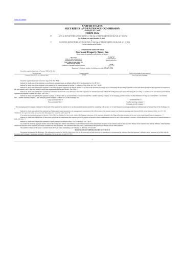 Thumbnail Starwood Property Trust 10-K Annual Report 2024