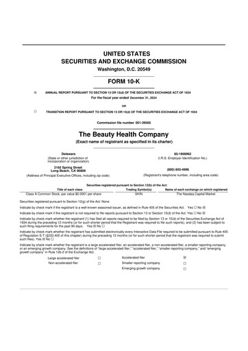 Thumbnail SkinHealth Systems 10-K Annual Report 2024
