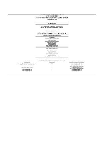 Thumbnail Coca-Cola FEMSA 20-F Annual Report 2024