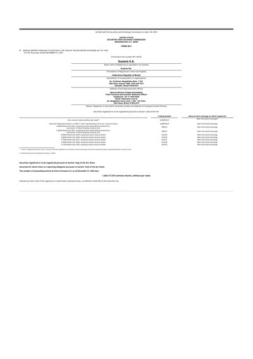 Thumbnail Suzano 20-F Annual Report 2024