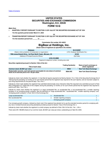 Thumbnail BigBear.ai 10-Q Quarterly Report FY2025 