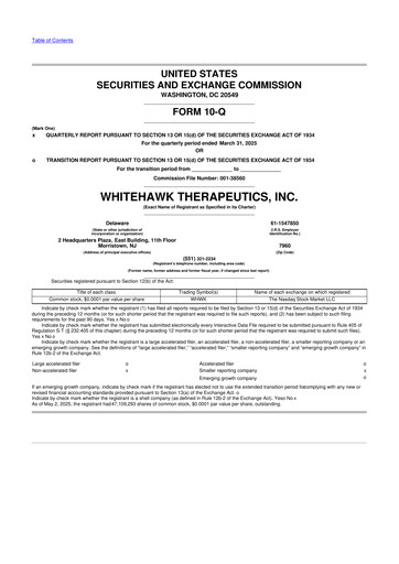 Thumbnail Aadi Bioscience 10-Q Quarterly Report FY2025 