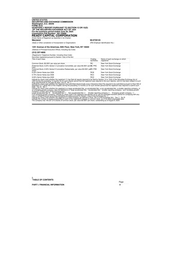 Thumbnail Ready Capital
 10-Q Quarterly Report FY2025 