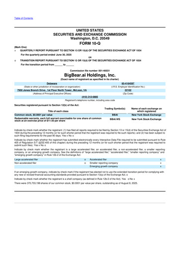 Thumbnail BigBear.ai 10-Q Quarterly Report FY2025 