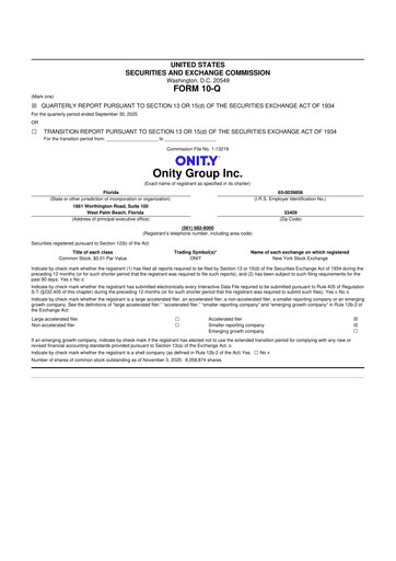 Thumbnail Onity Group 10-Q Quarterly Report FY2025 