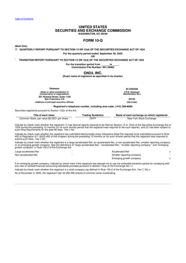 Thumbnail ON24 10-Q Quarterly Report FY2025 