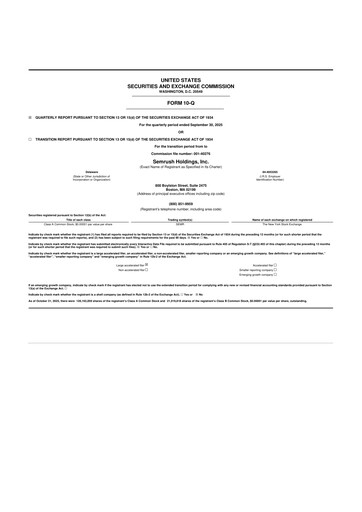 Thumbnail Semrush 10-Q Quarterly Report FY2025 