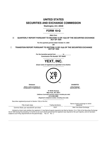 Thumbnail Yext 10-Q Quarterly Report FY2026 