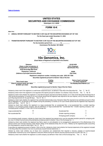 Thumbnail 10x Genomics
 10-K Annual Report 2025