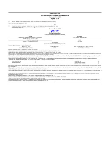Thumbnail Onity Group 10-K Annual Report 