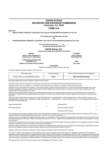 Thumbnail CAVA Group 10-K Annual Report 2025