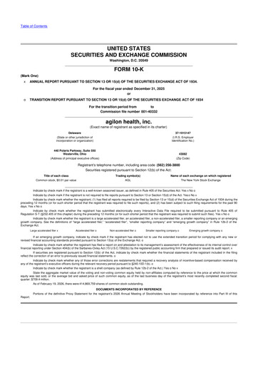 Thumbnail Agilon Health 10-K Annual Report 2025