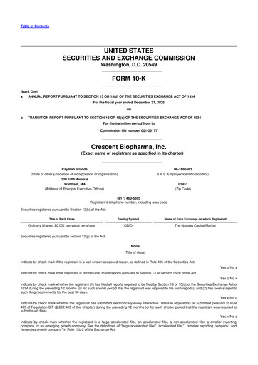 Thumbnail GlycoMimetics
 10-K Annual Report 2025