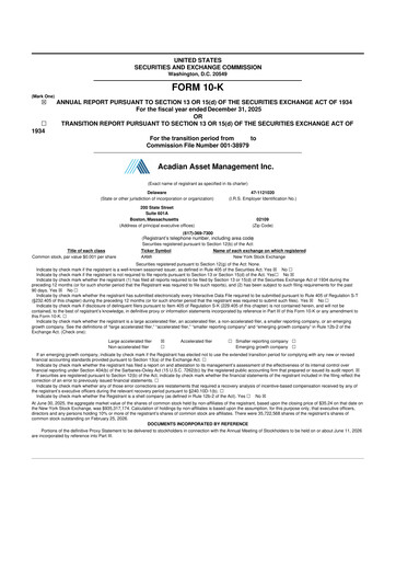 Thumbnail Acadian Asset Management 10-K Annual Report 2025