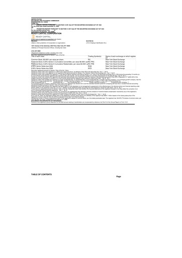 Thumbnail Ready Capital
 10-K Annual Report 2025