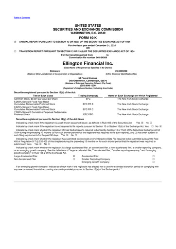 Thumbnail Ellington Financial
 10-K Annual Report 2025