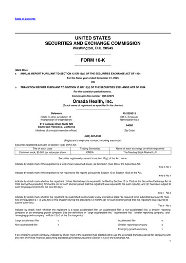 Thumbnail Omada Health 10-K Annual Report 2025
