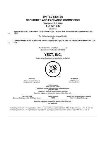 Thumbnail Yext 10-K Annual Report 2026