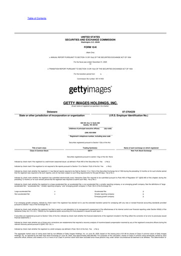 Thumbnail Getty Images 10-K Annual Report 2025