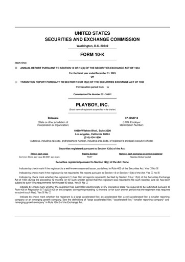 Thumbnail PLBY Group (Playboy) 10-K Annual Report 2025