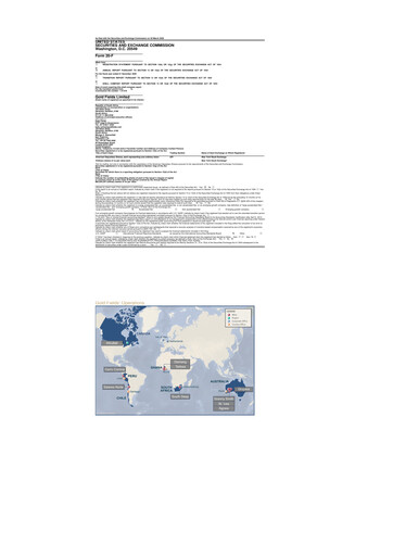 Thumbnail Gold Fields
 20-F Annual Report 2025