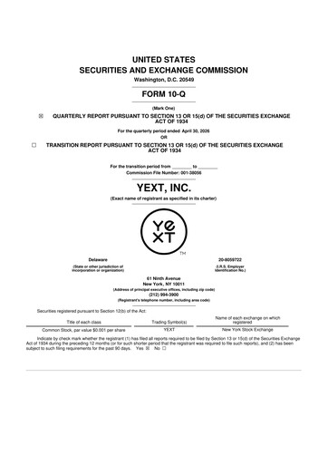 Thumbnail Yext 10-Q Quarterly Report FY2027 