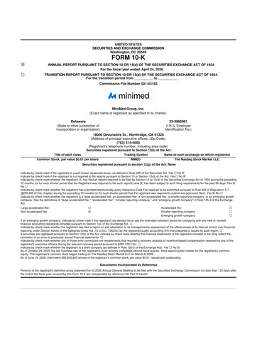 Thumbnail MiniMed Group 10-K Annual Report 2026