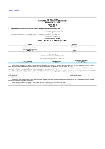 Thumbnail Strata Critical Medical 10-Q Quarterly Report FY2026 