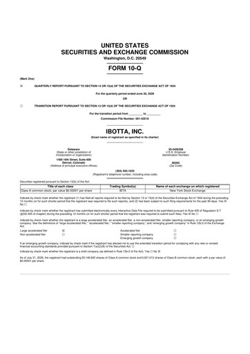 Thumbnail Ibotta 10-Q Quarterly Report FY2026 