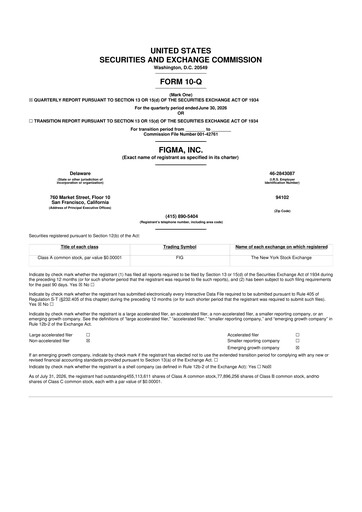 Miniature Figma 10-Q Rapport trimestriel 2026 