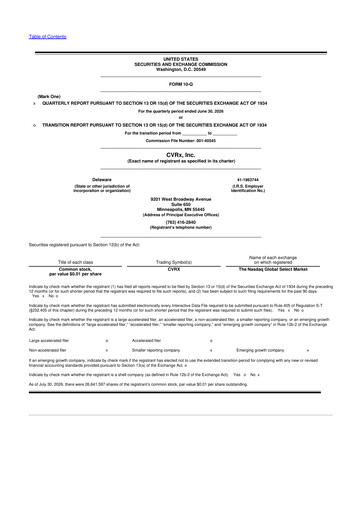 Thumbnail CVRx 10-Q Quarterly Report FY2026 