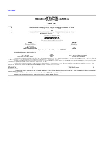 Thumbnail Cerence 10-Q Quarterly Report FY2026 